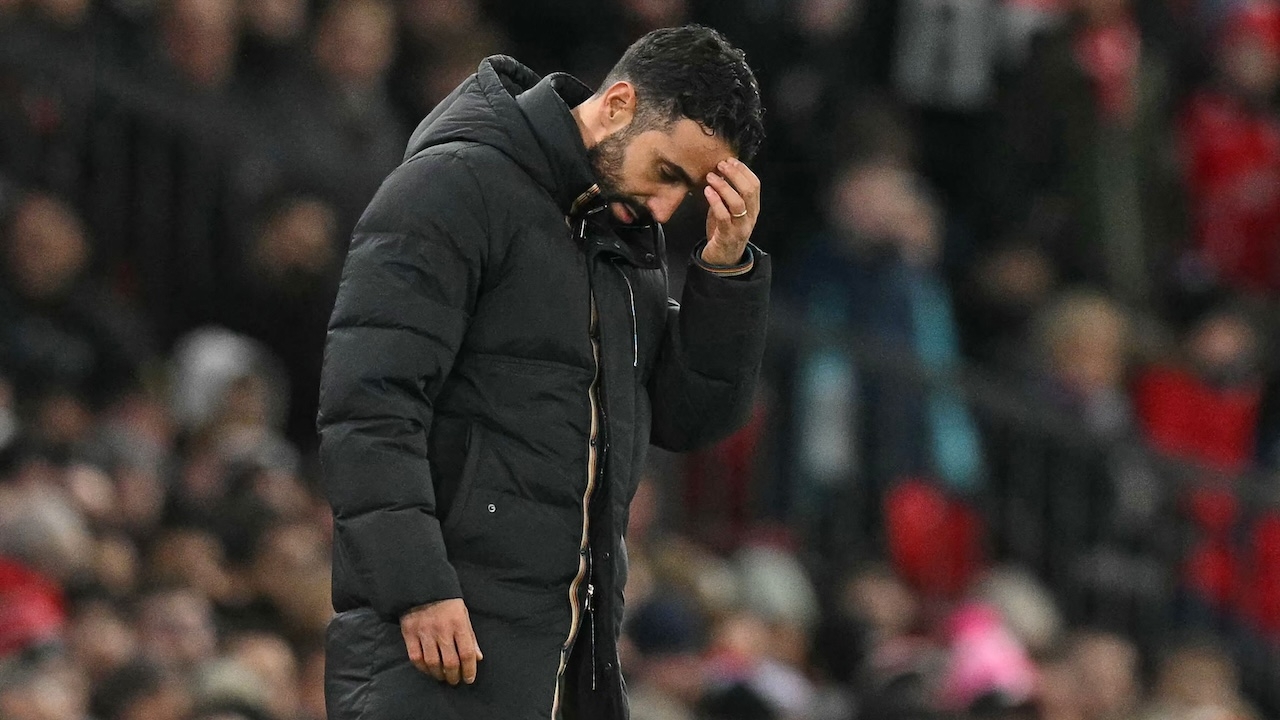 รูเบน อโมริม ผู้จัดการทีมแมนเชสเตอร์ ยูไนเต็ด หลังตกรอบเอฟเอ คัพ ให้กับฟูแล่ม เป้าหมายคือการคว้าแชมป์พรีเมียร์ลีก 