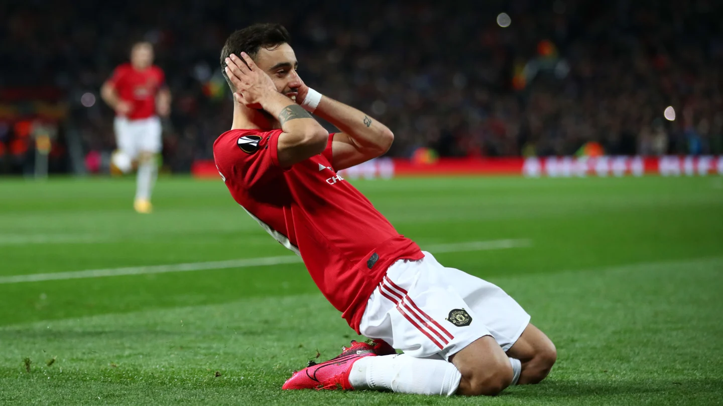 บรูโน่ แฟร์นันเดส หนุนหลัง ราสมุส โฮจลุนด์ ให้มีแต้มทำประตูได้แม้สถานการณ์ยังไม่ดีขึ้น ประตูจะตามมา 