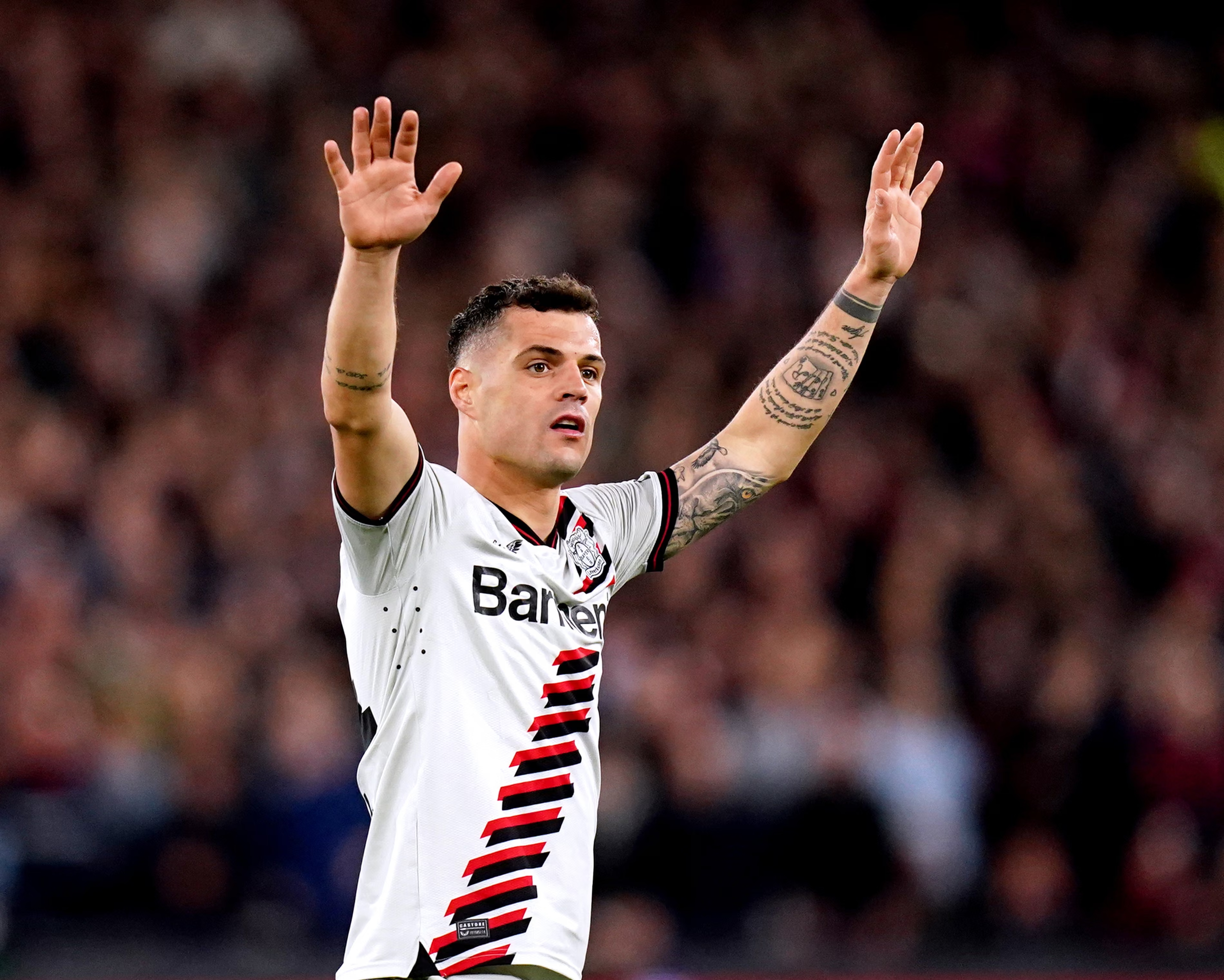 Granit Xhaka ใกล้ย้ายไปซันเดอร์แลนด์แล้ว หลังจากตกลงค่าตัว 17 ล้านปอนด์กับไบเออร์ เลเวอร์คูเซ่นได้