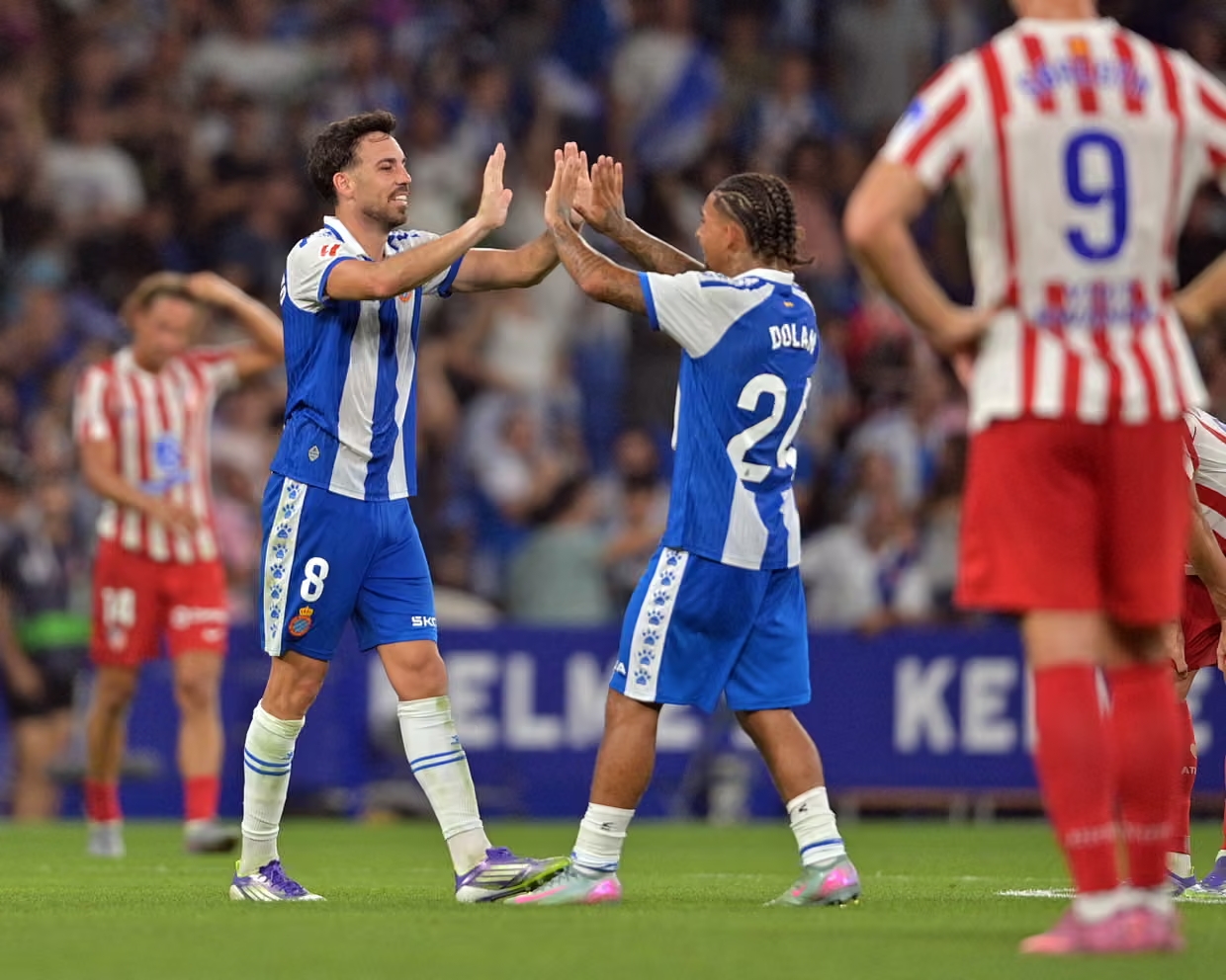 แอตเลติโก มาดริด แพ้เอสปันญอล ขณะที่วิตินญ่าคว้าชัยนัดเปิดสนามให้กับเปแอ็สเฌ