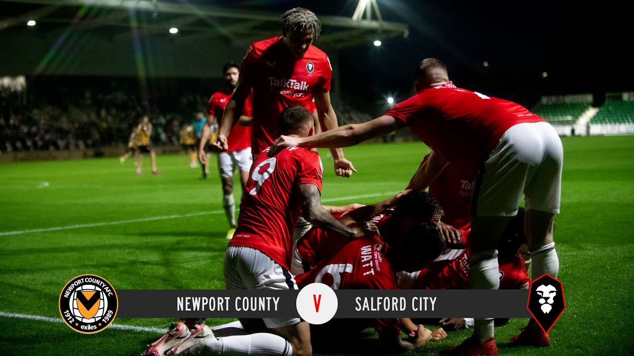 เจาะลึกวิเคราะห์ฟุตบอล: นิวพอร์ท คันทรี vs ซัลฟอร์ด ซิตี้