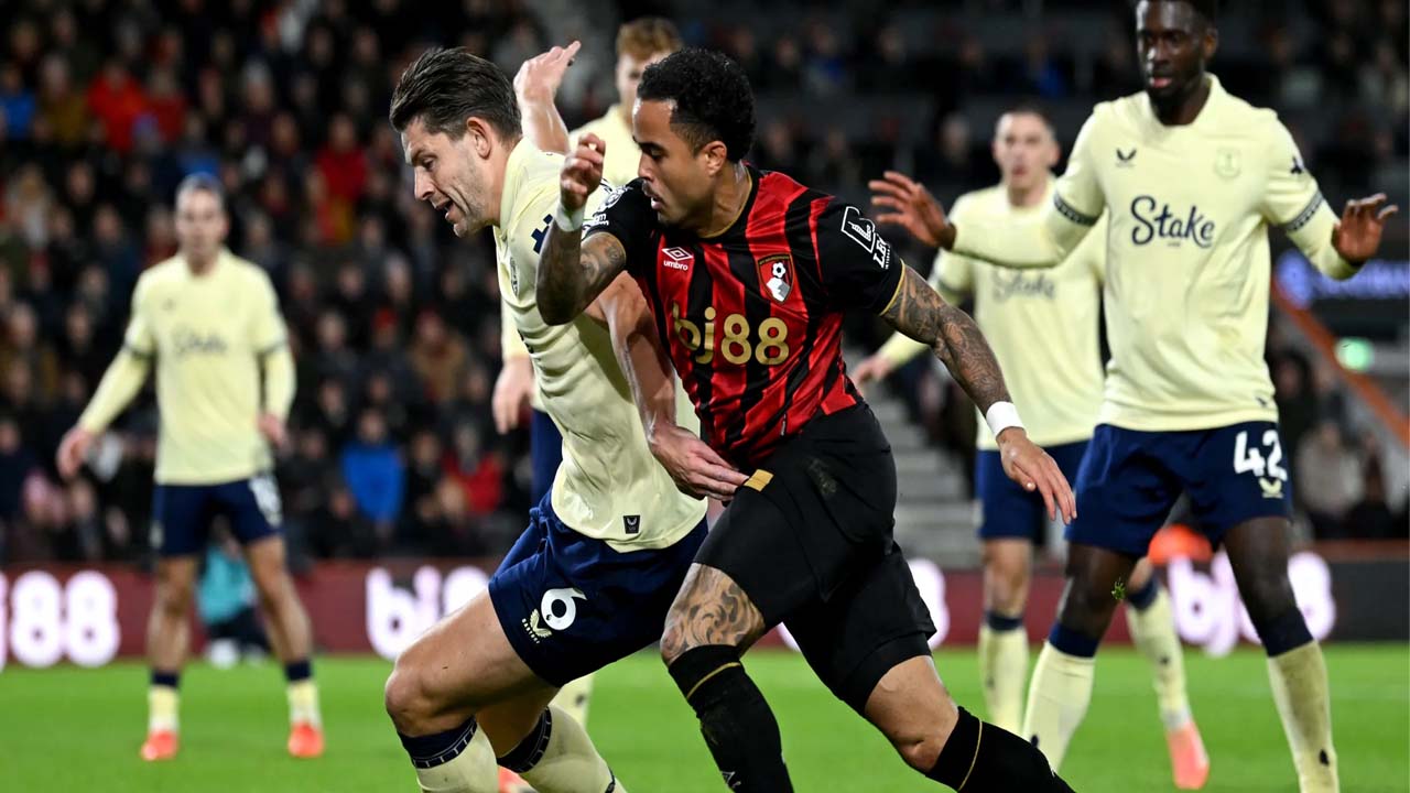 บอร์นมัธ 0-1 เอฟเวอร์ตัน ไฮไลท์ ผู้เล่นยอดเยี่ยม สถิติ หลังจากประตูของแจ็ค กรีลิช ทำให้แอนโดนี อิราโอล่า ต้องกังวล