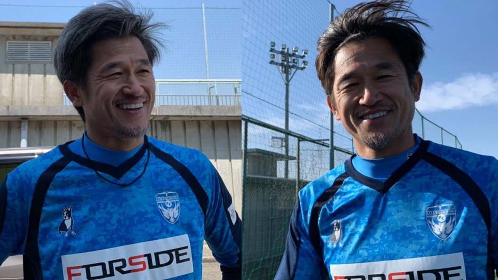 เตะบอลจนเป็นลุง คาซูฯเพิ่มสถิติเล่นอาชีพที่ยากทำลายในญี่ปุ่น