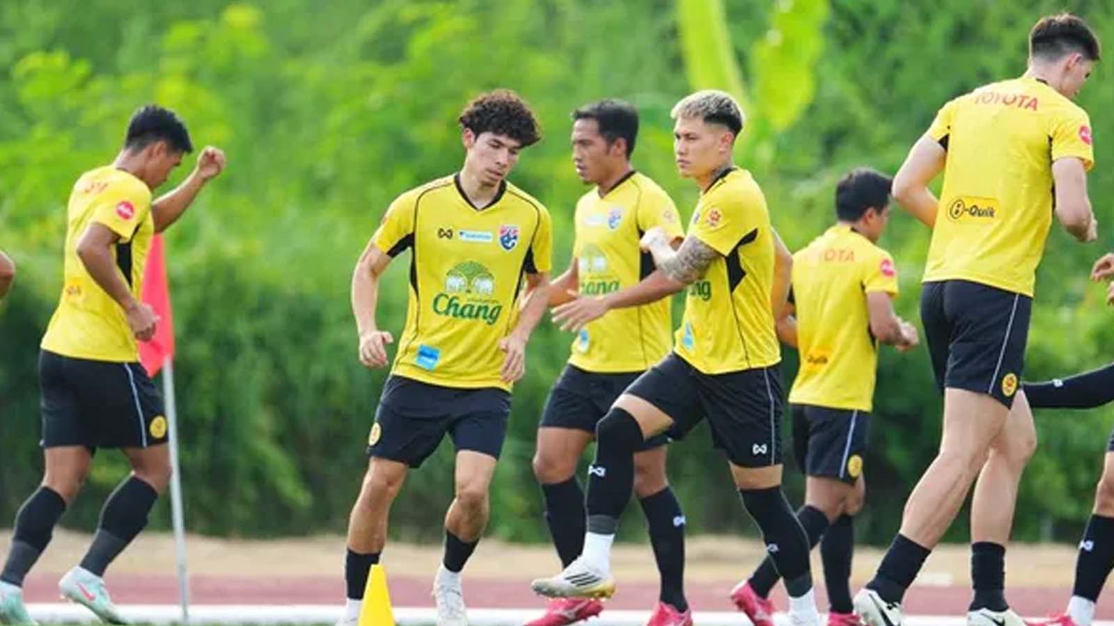 ทีมชาติไทยซ้อมเข้ม 8 วันเต็มก่อนศึกเดิมพันตั๋วเอเชียนคัพดวลเติร์กเมนิสถาน